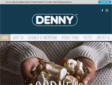 Tablet Screenshot of denny.co.za