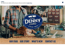 Tablet Screenshot of denny.ie